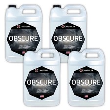 Master FX HF-MO-1 Obscure Thick Haze Fluid 4 Pack of 1 Gallon Bottles