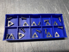 10 Ammco 7681 Triangle Brake Lathe Positive Carbide Bitsinserts Kit