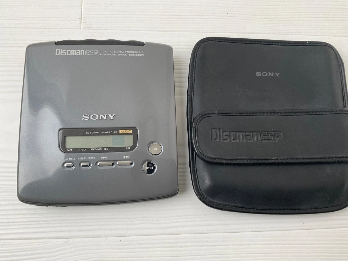 希少品】SONY Discman D-515 ポータブルCDプレーヤ日本製 Sony D 515 for sale - eBay