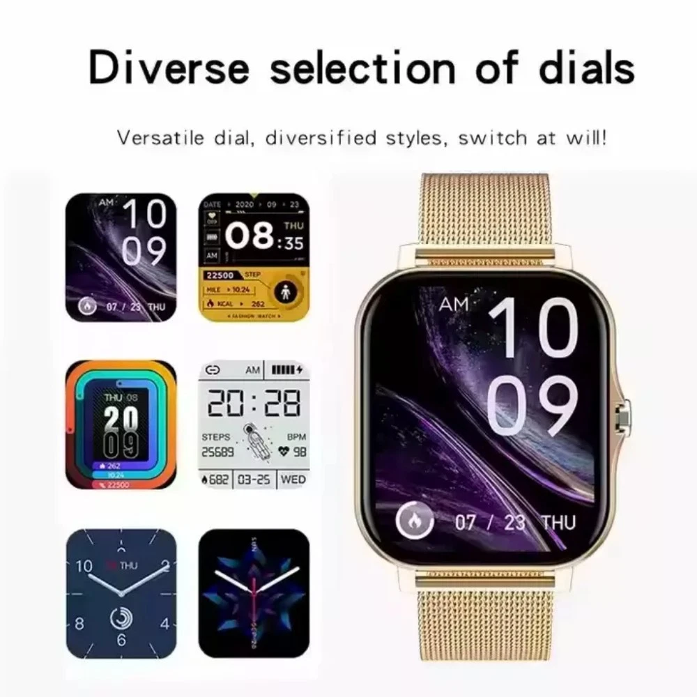 2025 Smart Watch For Men/Women, Waterproof Smartwatch Bluetooth iPhone Android - Picture 3 of 7