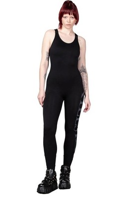 KILLSTAR Jumpsuit - Scarlet Rising Onesie Workout stretch Gothic Goth Alternativ