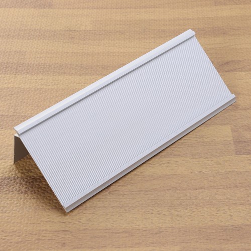 L-shaped Aluminum Table Desk Name Card Holder Business Nameplate - 第 3/11 張圖片