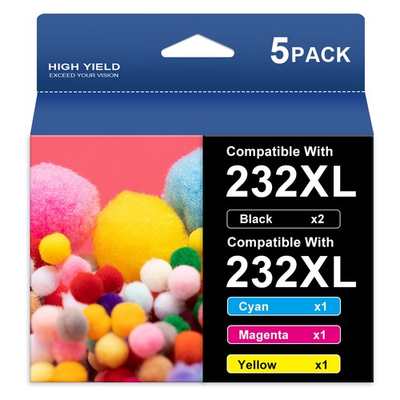 #ad 232XL Ink Cartridges for Epson 232XL WorkForce WF 2950 WF 2930 XP 4205 XP 4200 $15.99