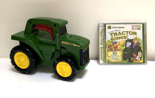 2 JOHN DEERE Roll N Go Flashlight Toy Tractor LIGHT and SOUND by TOMY NEW CD