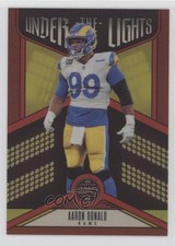 2023 Panini Legacy Under the Lights Ruby 17/50 Aaron Donald #UL-ADO 1mz7