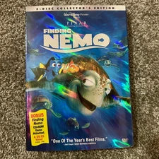 Disney Pixar Finding Nemo 2 Disc Collector's Edition DVD Bonus Features