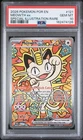 PSA 10 Meowth ex 121/088 Me03: Perfect Order SIR Holo- SHIP fast
