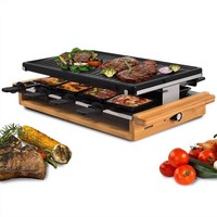 8Er Raclette Grill | Tischgrill | PfäNnchen | Emailliert Leitol