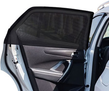 2Pack Large Size Super Elastic 42" to 53" Car Window Sunshades, for Large SUV, P