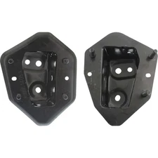 Set of 2 Bumper Bracket For Nissan Versa 12-19 Front Left & Right Sedan