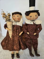 Primitive, folk-art, dolls, Handmade, fall decor,  Dumplinragamuffin
