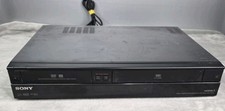Sony RDR-VX535 DVD Recorder VHS Combo HDMI 1080p Tested Working