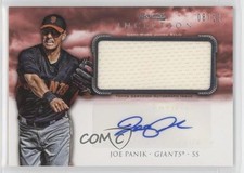 2013 Bowman Inception Auto Jumbo Relics Red 8/10 Joe Panik #AJR-JPA Auto 0b0