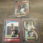 2024 Panini Select - Premier  Caleb Williams #25 Black & Red Shock Prizm (RC)