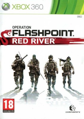 Microsoft Xbox 360 - Operation Flashpoint: Red River UK mit OVP OVP beschädigt