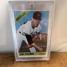 Topps 1966 Topps Baseball #126 Jim Palmer Rookie Card Base Set Baltimore Orioles. rookie card picture