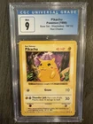 CGC 9 Pikachu Base Set Shadowless Red Cheeks 58/102 Pokémon TCG 1999