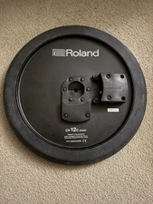 Roland CY-12C Electronic Crash Cymbal Two Zone, Black