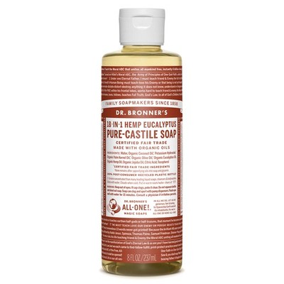 Dr Bronner Org Eucalyptus All One Magic Seife 240ml - 3er Pack