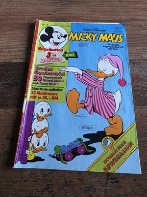 Walt Disney Micky Maus Nr. 18 Comic Magazin 28.04.1984