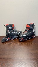 Bladerunner Inline Skates Mens Size 8 Black Red Fitness Rollerblades