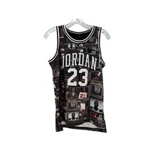 Jordan 23 Kids Youth Basketball Jersey DK Smoke Grey Boys XL 95C655-G9Q