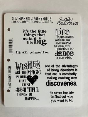 Tim Holtz Stampers Anonymous Stempel Platte CMS085