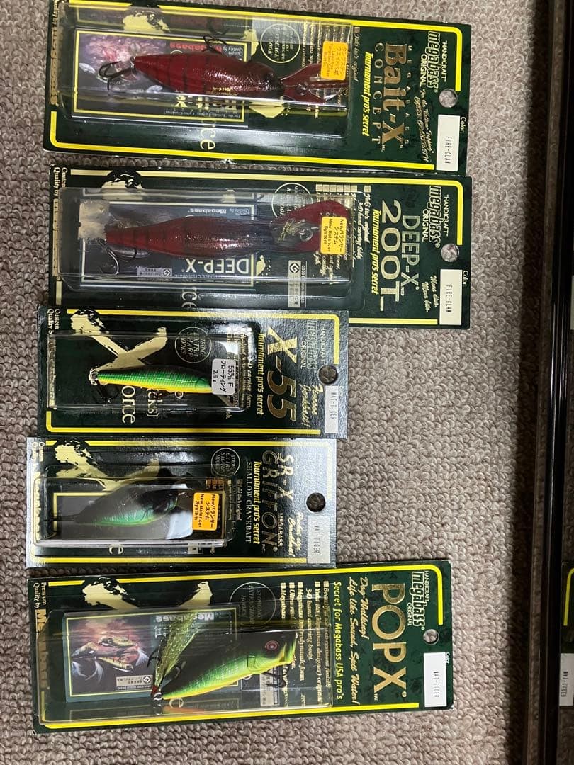 Megabass Evergreen Jackal Depth Lucky Craft Popular Lure Set - Image 2