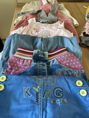 Hosen und Kleidchen Set für Mädchen Größe 68 Top Zustand