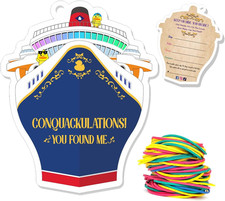 Duck Tags, Cruising Tags for Hiding Rubber Ducks While Cruising, Ducking Games C