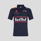Red Bull Racing F1 Team 2025 Max Verstappen Short Sleeve Polo Shirt Mens - Ni...