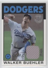 2021 Topps 1986 Topps Baseball Relics Walker Buehler #86R-WB ii1