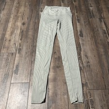 Alo High Waist Airbrush Leggings Pistachio Waves S Light Green Rare Color Yoga