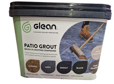 COLLECTION ONLY - Glean Patio Grout - Brush In Jointing Compound In Black - 15Kg