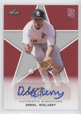 2020 Leaf Perfect Game National Showcase Red 4/5 Daniel McElveny Auto 1u6
