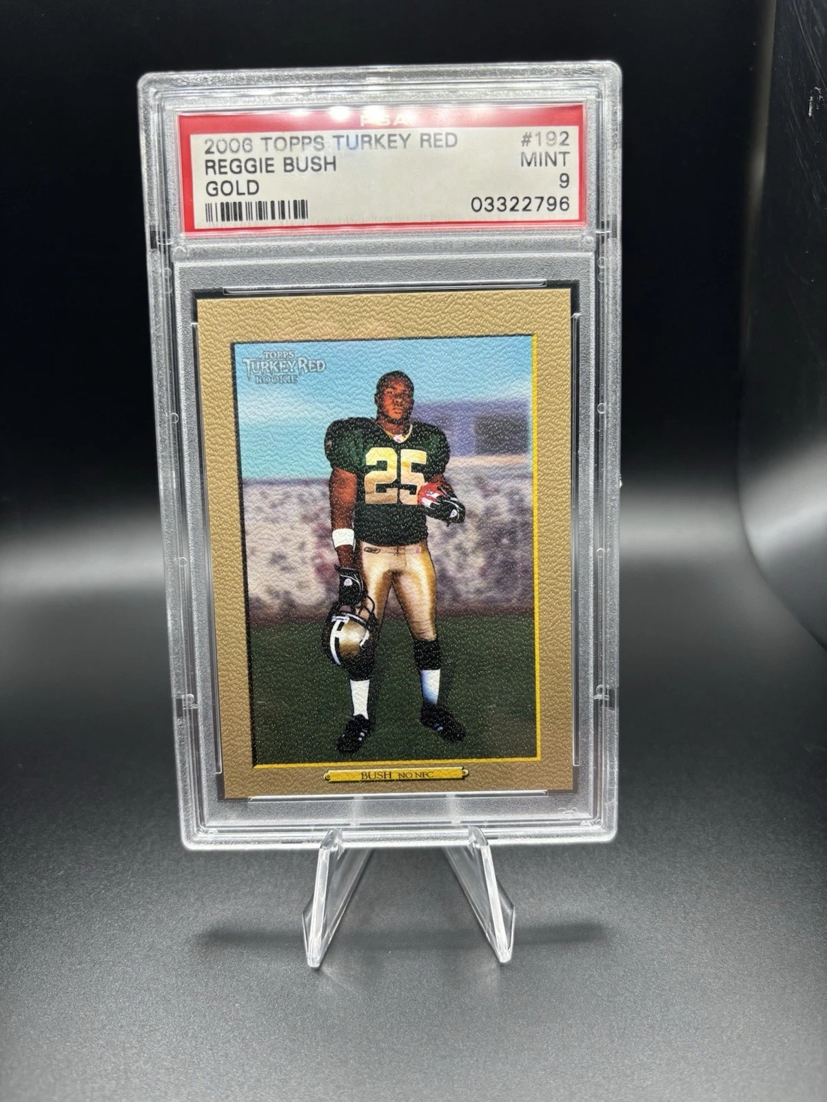 Reggie Bush Topps Turkey Red #192 Gold