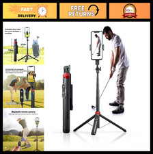 62" Phone Tripod  Selfie Stick for Golf Training