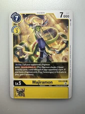 Majiramon EX3-032 C Draconic Roar Digimon TCG
