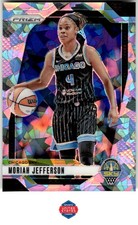 2024 Panini Prizm WNBA #131 Moriah Jefferson Ice Prizms
