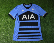 TOTTENHAM HOTSPUR 2015-2016 FOOTBALL MEN SHIRT JERSEY AWAY UNDER ARMOUR SIZE L