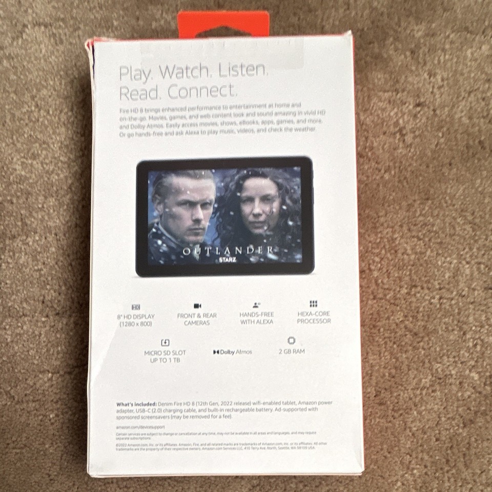Amazon Fire HD 8 8in Tablet 32GB 2GB RAM Hexa Core Blue Dual Cameras | eBay