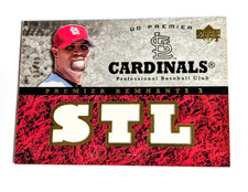 Albert Pujols 2007 Upper Deck Premier Jersey Triple Gold 09/49 #PR3-AP