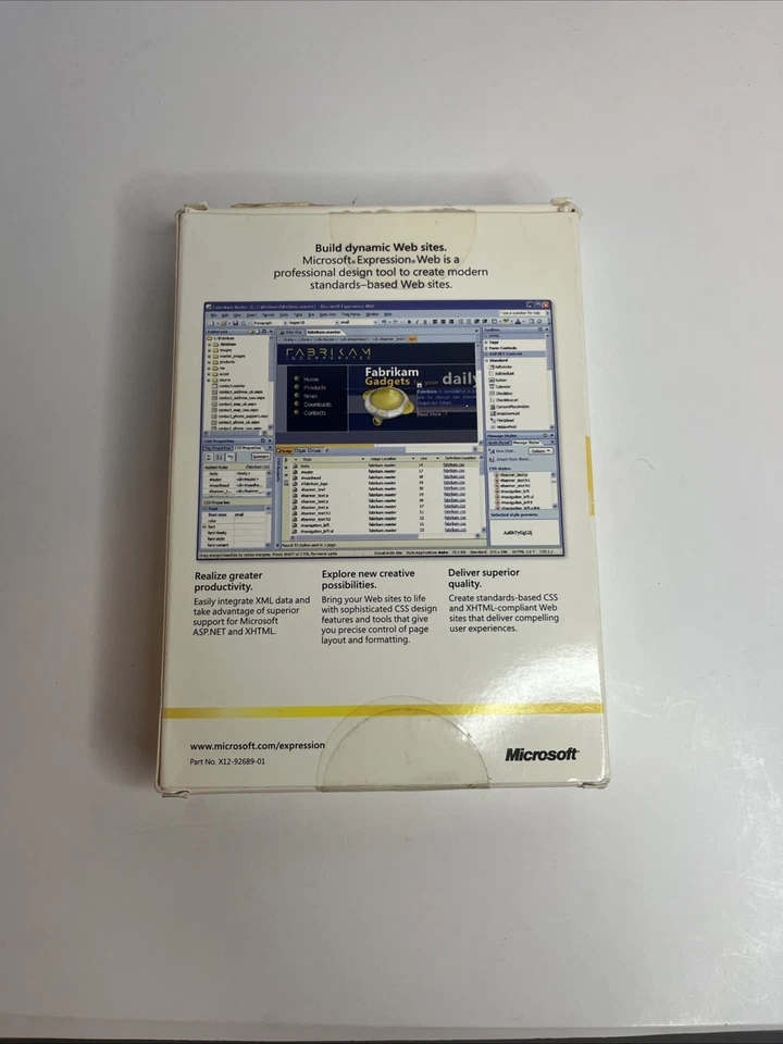 Microsoft Expression Web La Herramienta de Diseño Web Profesional Clave de Producto Completa Foto 2 de 4