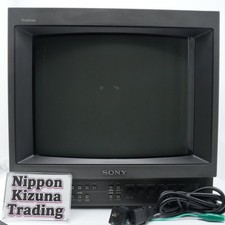 Sony PVM-14M1J 14" Trinitron CRT Professional Video Monitor RGB Tested Working