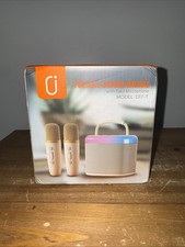 Sealed Portable Karaoke Machine with Daul Microphone Model D17-T