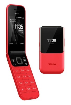 Nokia 2720 Flip TA-1170 DS Rot 2G Kamera Tasten Klapphandy mit Außendisplay NEU