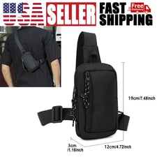 Travel Sport Sling Shoulder Backpack Waterproof Chest Cross Body Bag Men Women