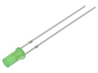 2X OSGGH23NE4A Led Gelb-GrüN 3 Mm 68-100Mcd 140° Front: Flach 1,8-2,6VDC 78Mw Op