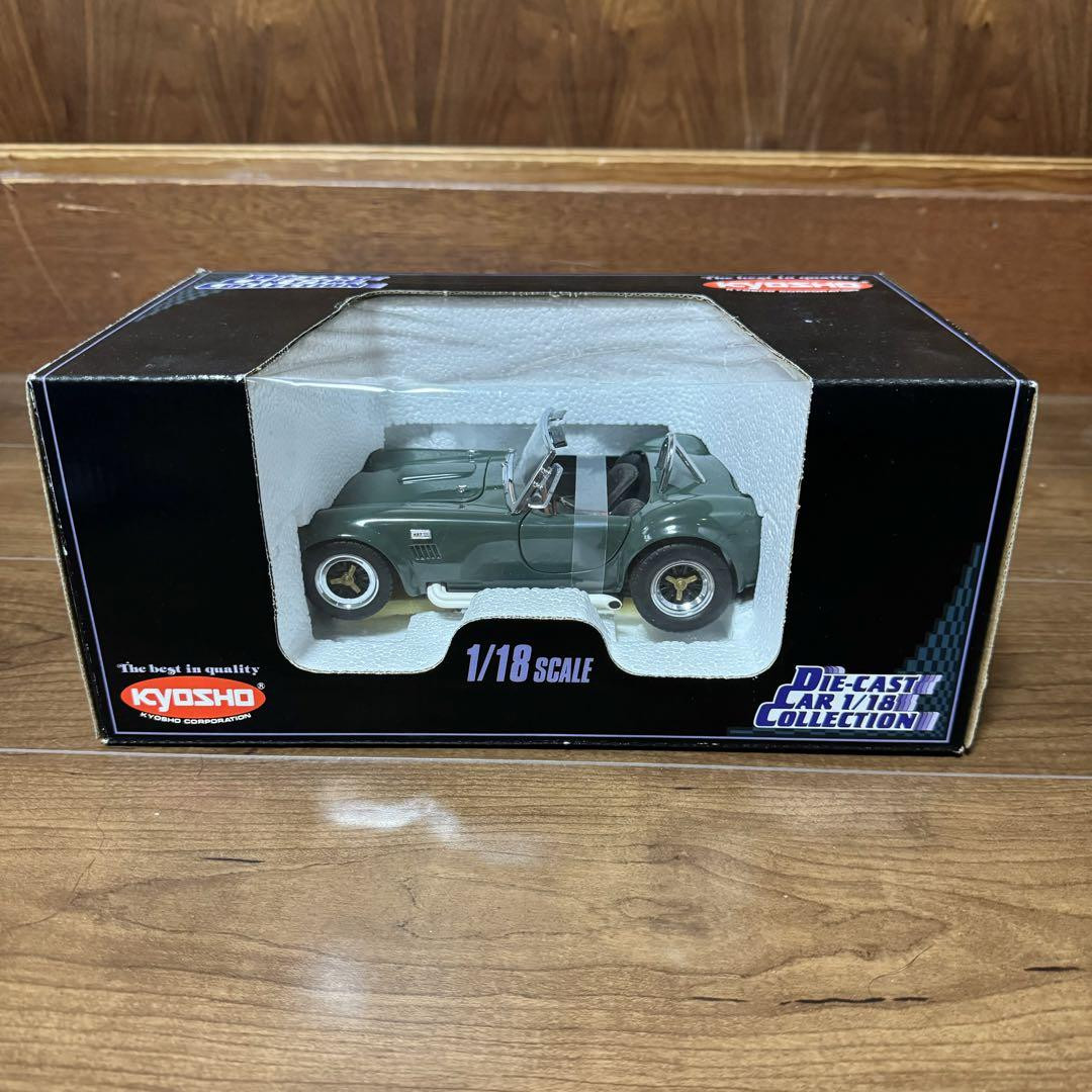 Kyosho 1/18 Shelby Cobra 427 S/C Green | eBay