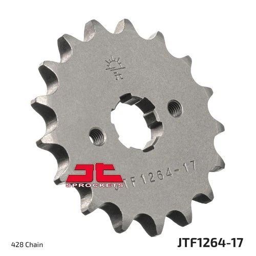 JT Front Sprocket 17/428 Standard 1pc For Keeway Superlight 125 i.e. 2018-2019